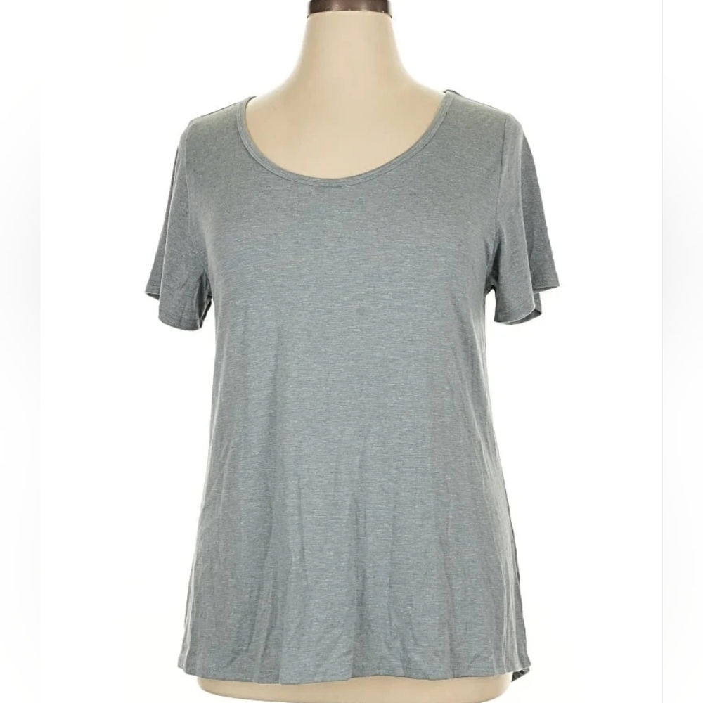 LuLaRoe Light Gray Women's Short Sleeve Tee